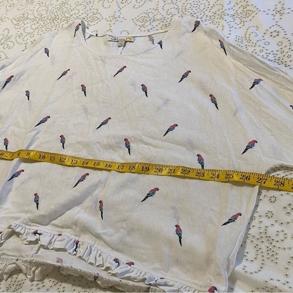 C&c California linen blend oversized top size L/XL - Picture 8 of 8